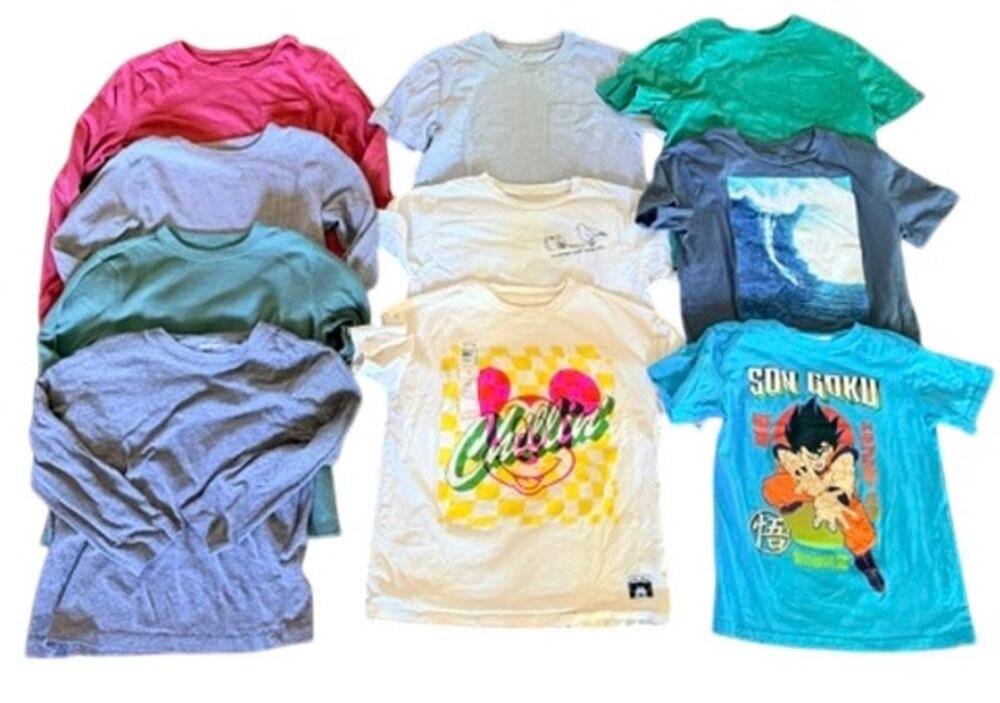 Old Navy Cat & Jack Dragon Ball Z Boys T-Shirt Lot Size Small